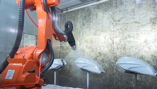 摩托車油箱噴漆線